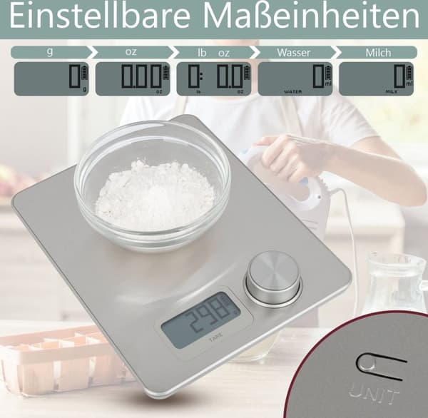ProfiCook KW 1263 - Kinetisk køkkenvægt -