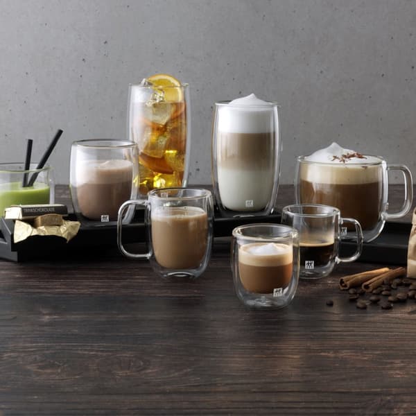 Zwilling Sorrento Dobbeltvægget Latte Macchiato glas - 350 ml - 2 stk.