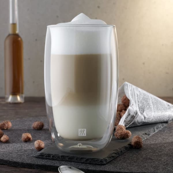 Zwilling Sorrento Dobbeltvægget Latte Macchiato glas - 350 ml - 2 stk.