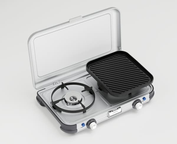 Campingaz Kitchen Grill and Go CV - 2-liekkinen liesi