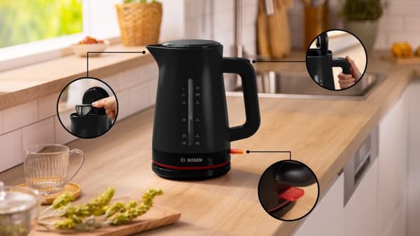 Bosch elkedel MyMoment TWK3M123 sw (TWK3M123)