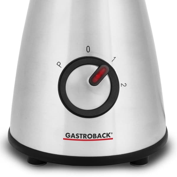 Gastroback Design Mini 0,8 L pöytäsekoitin 500 W musta - hopea (40897)