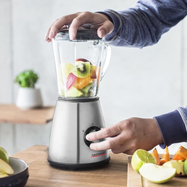Gastroback Design Mini 0,8 L pöytäsekoitin 500 W musta - hopea (40897)