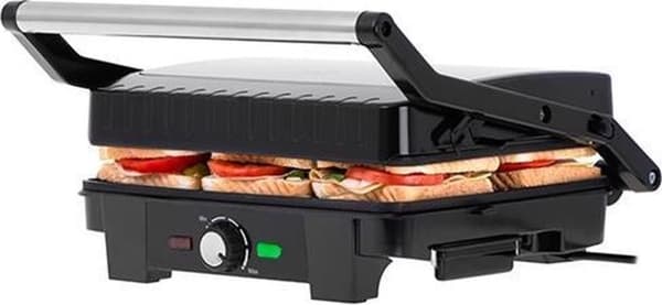 Adler AD 3051 - elektrisk kontaktgrill XL - rustfrit stål