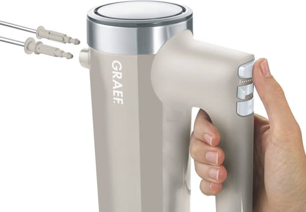 Graef HM508EU Käsisekoitin 600 W Taupe