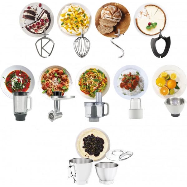 Kenwood KVL85.704SI Titanium Chef Baker XL Megapack -altmaskine.
