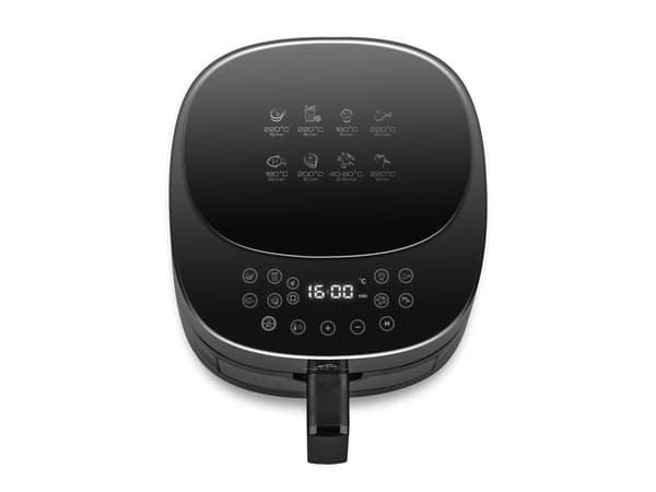 ETA Vista Digi 1168 90000 - Varmluftsfritös - 4.3 liter - 1.3 kW - svart