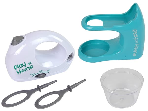 Mixer Bowl Blue Light Household Blender Set