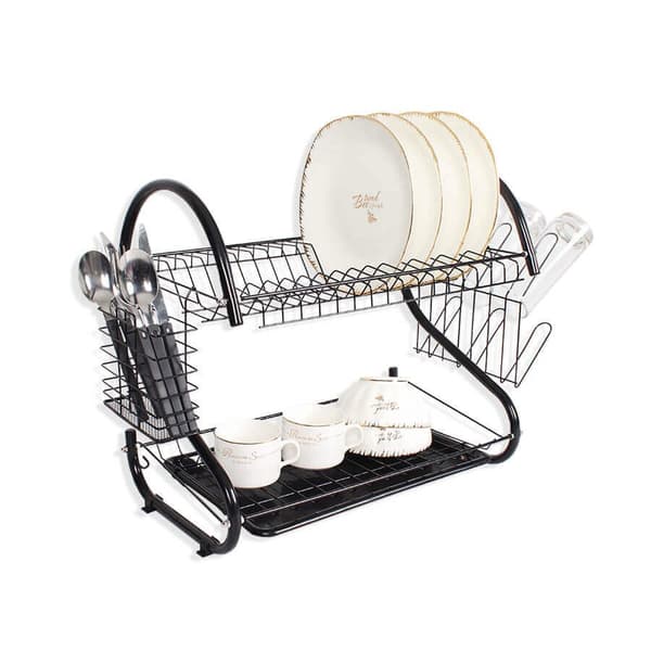 Opvasket tørrestativ 38 cm MR-1025-38 sort Maestro
