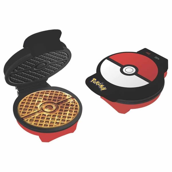 Uncanny Våffeljärn Pokémon Pokeball Röd