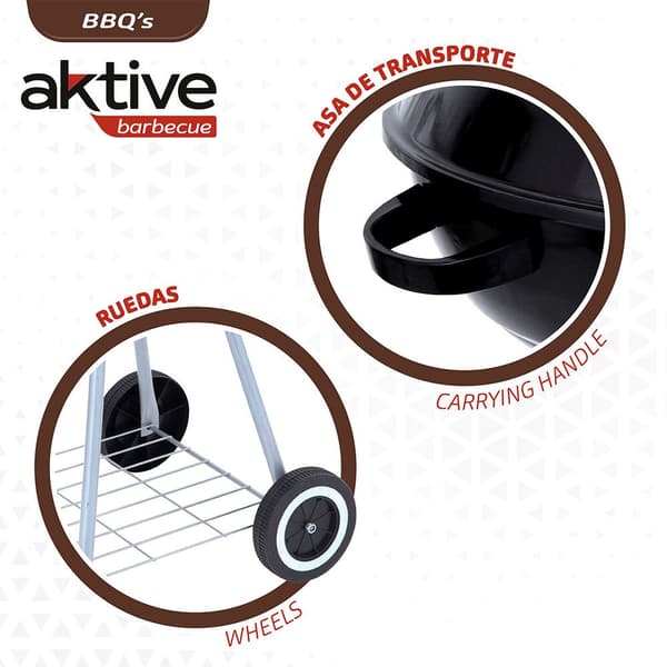 Aktive Grill D46cm Sort