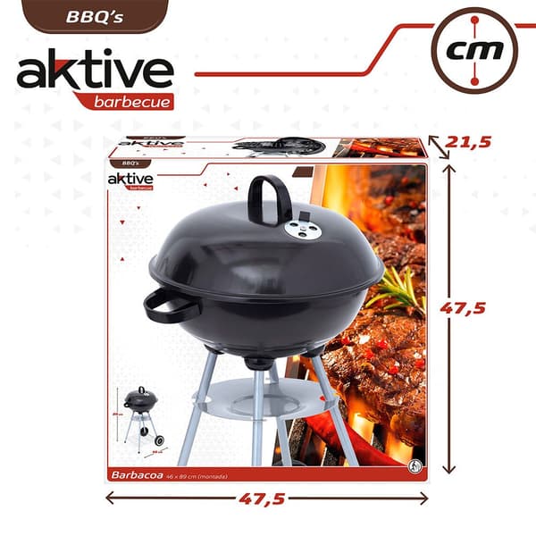 Aktive Grill D46cm Sort