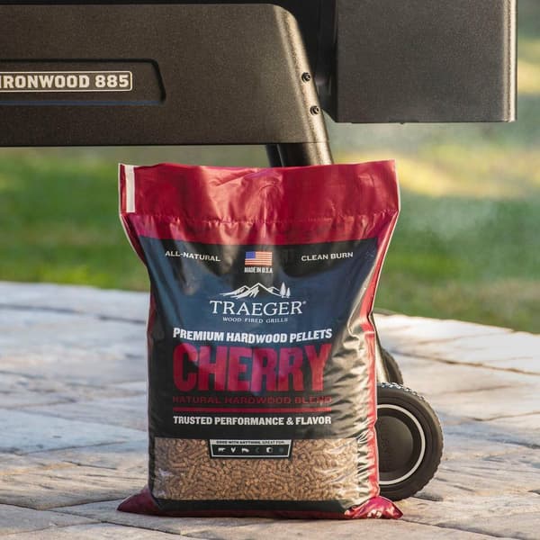 Traeger Pellets Fsc Cherry 9kg Brun