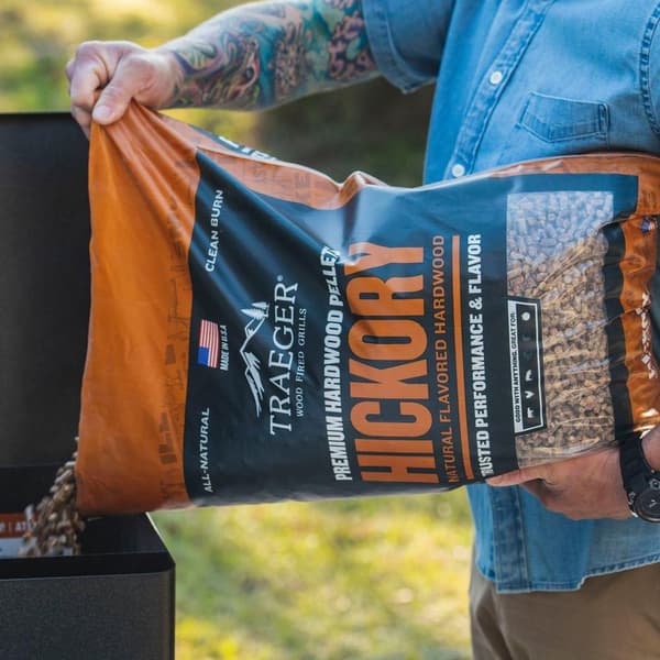 Traeger Pellet Fsc Hickory 9kg Brun