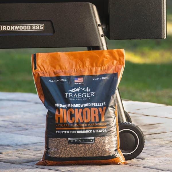 Traeger Pellet Fsc Hickory 9kg Brun