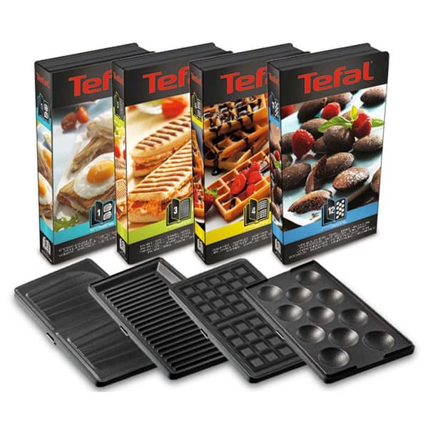 Tefal Våffeljärn Sw854d 700w Silver One Size / EU Plug