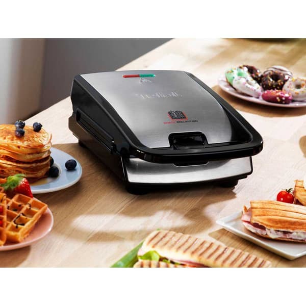 Tefal Våffeljärn Sw854d 700w Silver One Size / EU Plug