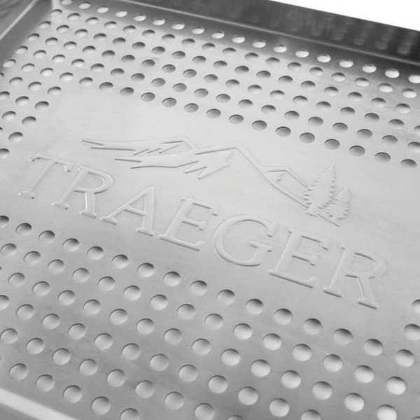 Traeger Korg I Rostfritt Stål Silver