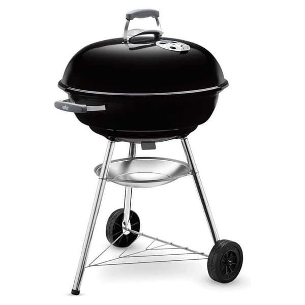 Weber Kulgrill Compact Kettle 57 Cm Søvfarvet Sort
