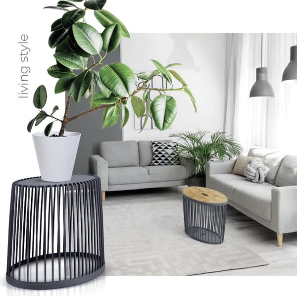 Prosperplast Korg I Rostfritt Stål 35l Clubo Collection 38.6x38.6x35.8 Cm Za4314 Silver
