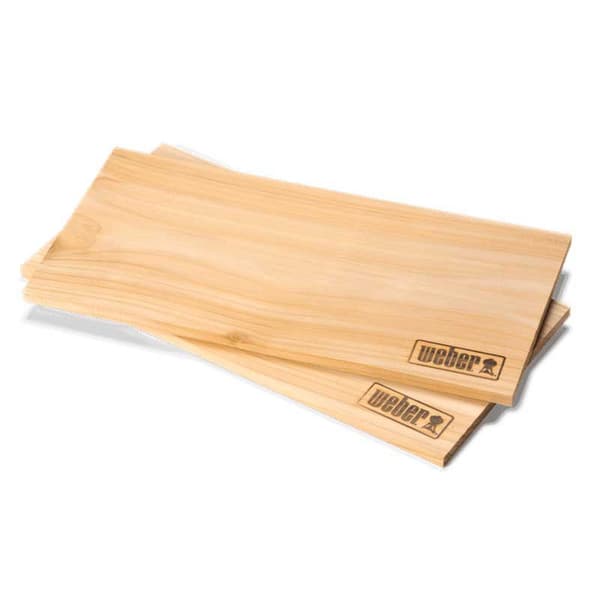 Weber Pacific Red Cedar Stort Rökbord 2 Enheter Beige