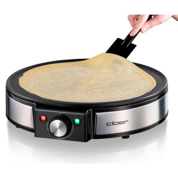 Cloer Crepe Maker 6630 1200w Silver One Size / EU Plug