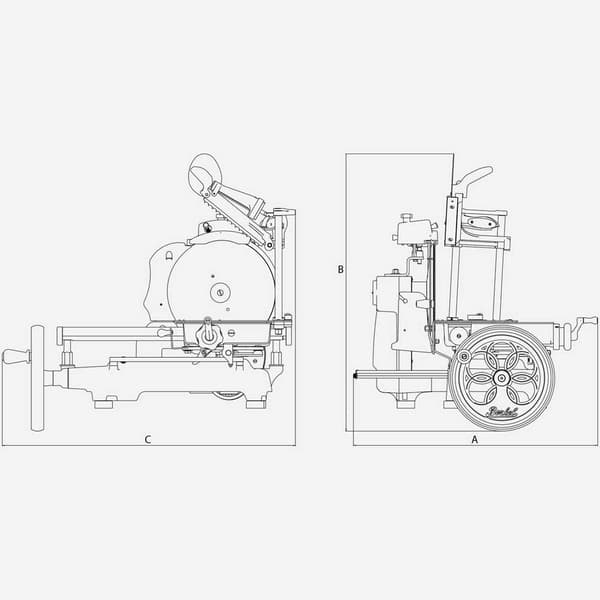 Berkel Volano B3 Kødskærer Rød One Size / EU Plug
