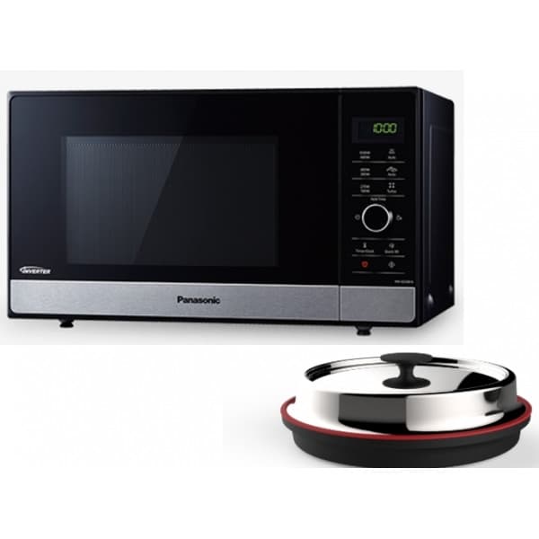Panasonic NNGD38HSSUG mikrobølgeovn, stål
