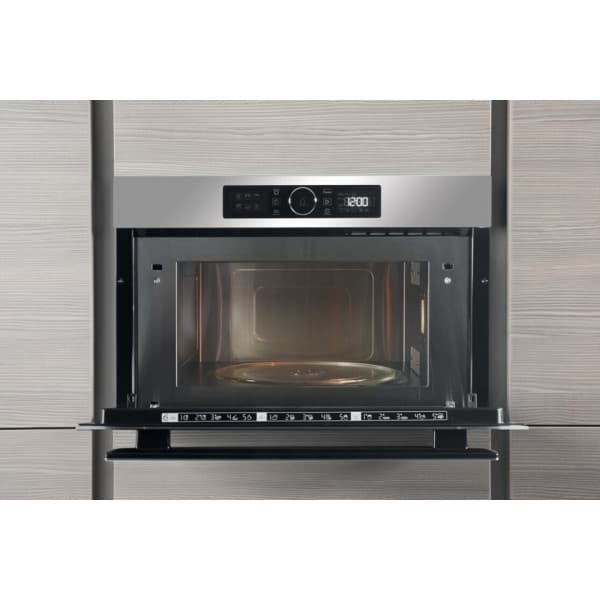 Whirlpool AMW 730/IX -mikrovågsugn, rostfritt stål