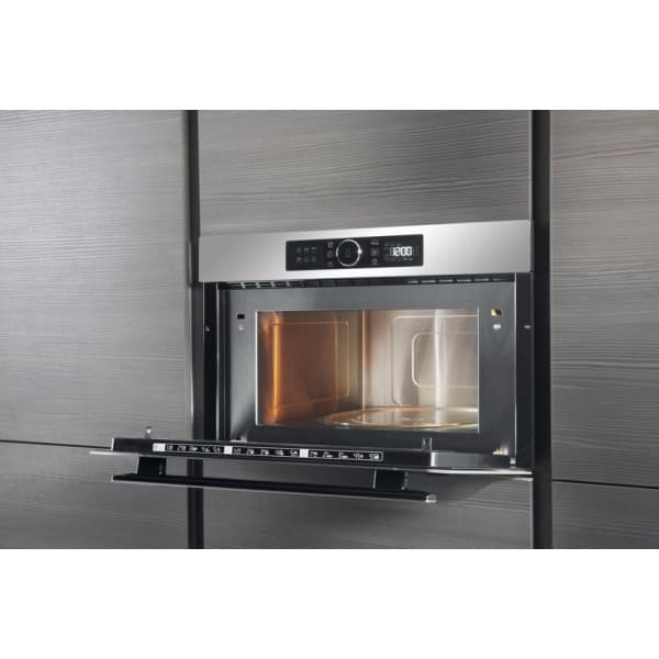 Whirlpool AMW 730/IX -mikrovågsugn, rostfritt stål