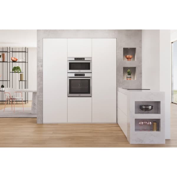 Whirlpool AMW 730/IX -mikrovågsugn, rostfritt stål