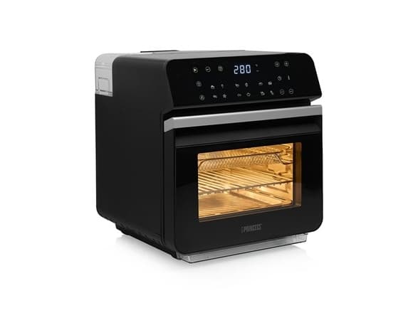 Princess 01.182085.01.001, Varmluftsfrityr, 10 l, 200 °C, 6 person(er), Single/enkelt, Sort