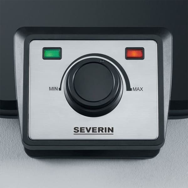 Severin Dubbel Våffelbryggare Wa 2106 1200w Silver One Size / EU Plug