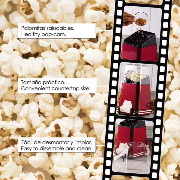 Swisshome Popcorn Maskine Party Sh 1100w Transparent One Size / EU