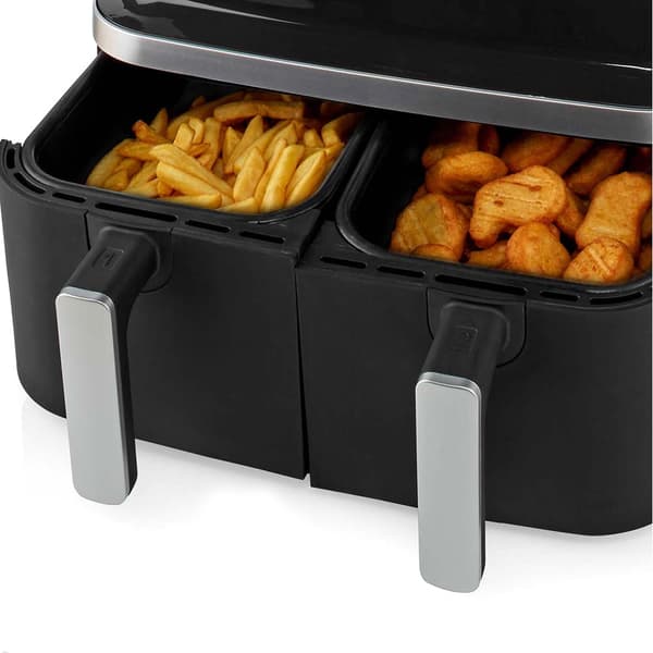 Nedis Digital Airfryer med 2x4,2L friturekurve