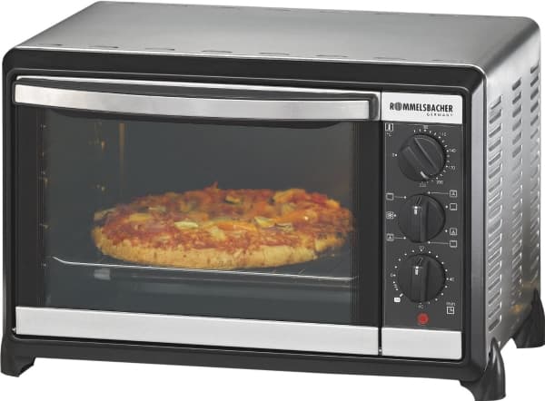 Rommelsbacher BG 1055/E - Elektrisk ovn - konveksjon - 18 liter - 1.1 kW - rustfritt stål