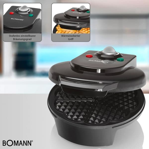 Bomann Wa 5018 Cb Heart Sort One Size / EU Plug