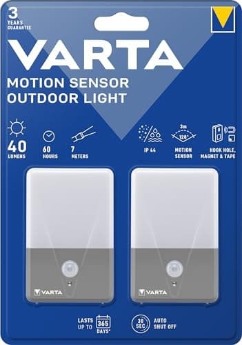 Varta rörelsesensor utomhusljus TWINP 16634 101 402 (16634 101 402)