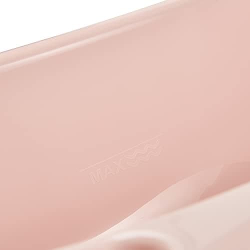 keeper ergonomiskt babybadkar, från 0 till ca. 12 månader, 100 cm, Wiktoria, nordisk rosa