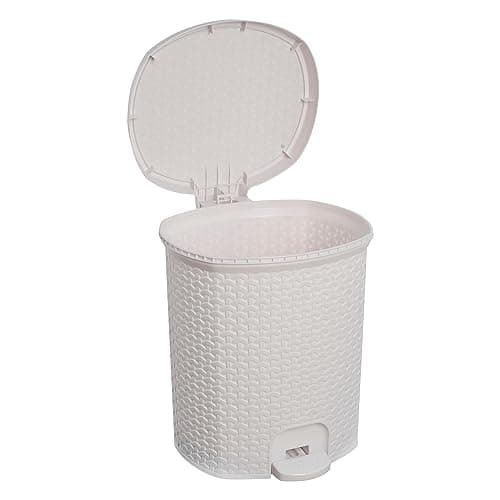 keeper pedalspand, 21 L, skraldespand med pedal, Tjark, nordisk hvid (hvid)