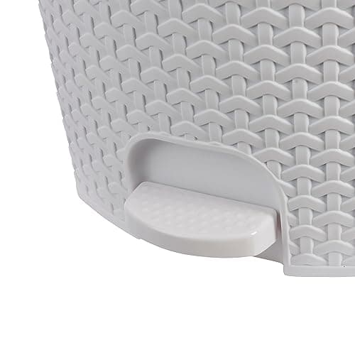 keeper pedalspand, 21 L, skraldespand med pedal, Tjark, nordisk hvid (hvid)