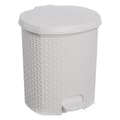 Miniatyrbillede 2 af 6: keeper pedalspand, 21 L, skraldespand med pedal, Tjark, nordisk hvid (hvid)