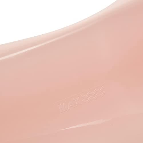 keeper ergonomiskt babybadkar, från 0 till ca. 12 månader, 84 cm, Wiktoria, nordisk rosa