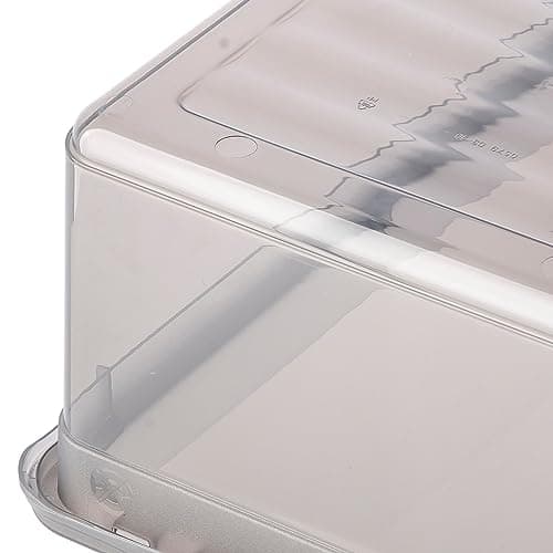 Keeper opbevaringsbokse med Air Control System, 3-delt sæt, 3 x 11 l, Bea, gennemsigtig