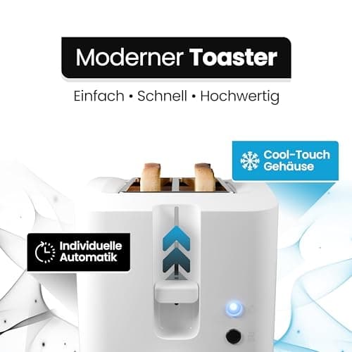Clatronic Brödrost TA 3801 vit (263996)