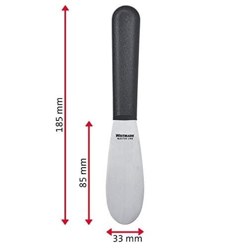 WESTMARK smørkniv Master Line sort, sølv, klinge: 8,5 cm (13572270)