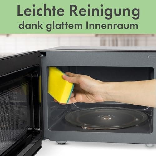 Clatronic MWG 792 mikroovn sort 700 W grillfunktion timerfunktion (264002)