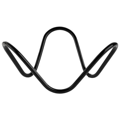 APS 33306 bufféstativ "WAVE", stativ, stativ, Ø 20 cm, H: 9,5 cm, metall, PVC, svart
