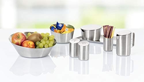 Esmeyer salt & peppar shaker set Vista silver 73,0 mm (400-5189)