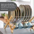 Miniatyrbillede 4 af 5: Westmark Tilo - afløb - stativ - fritstående - opvaskemiddel - rustfrit stål - træ - bambus (52572260)